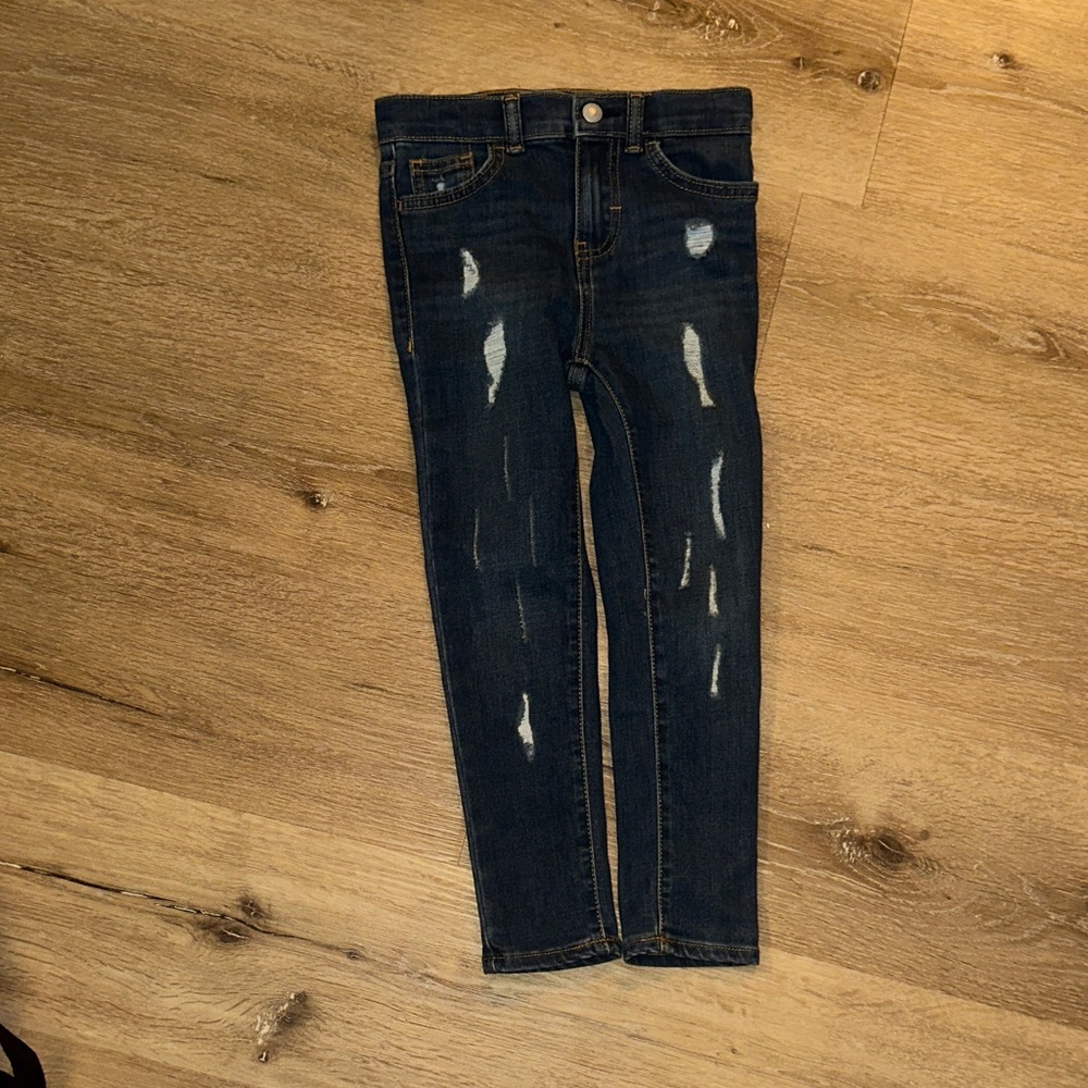 Kids Levi's Dark Blue Super Skinny Jeans